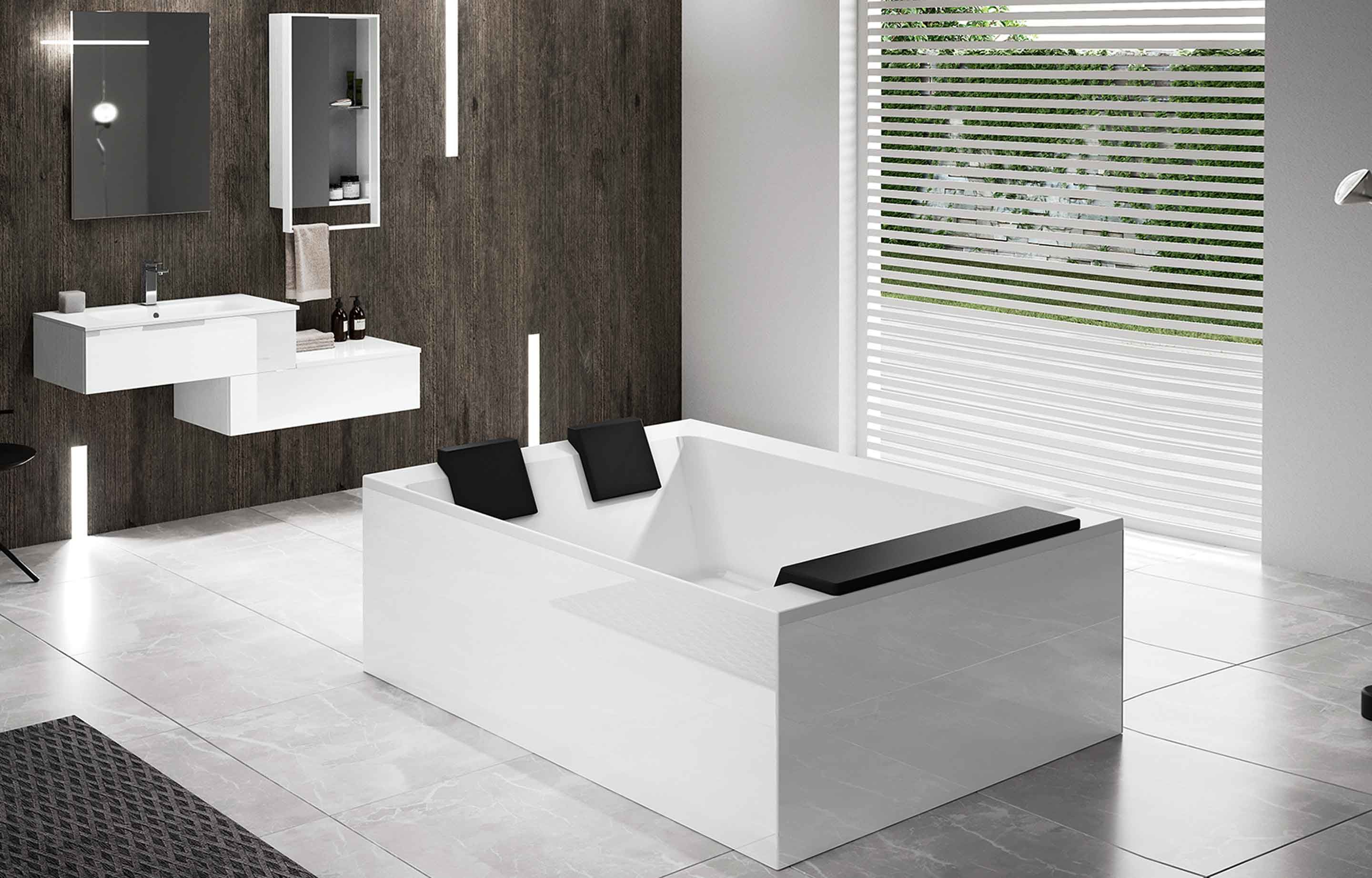 Bañeras - Divina Dual - instalación freestanding