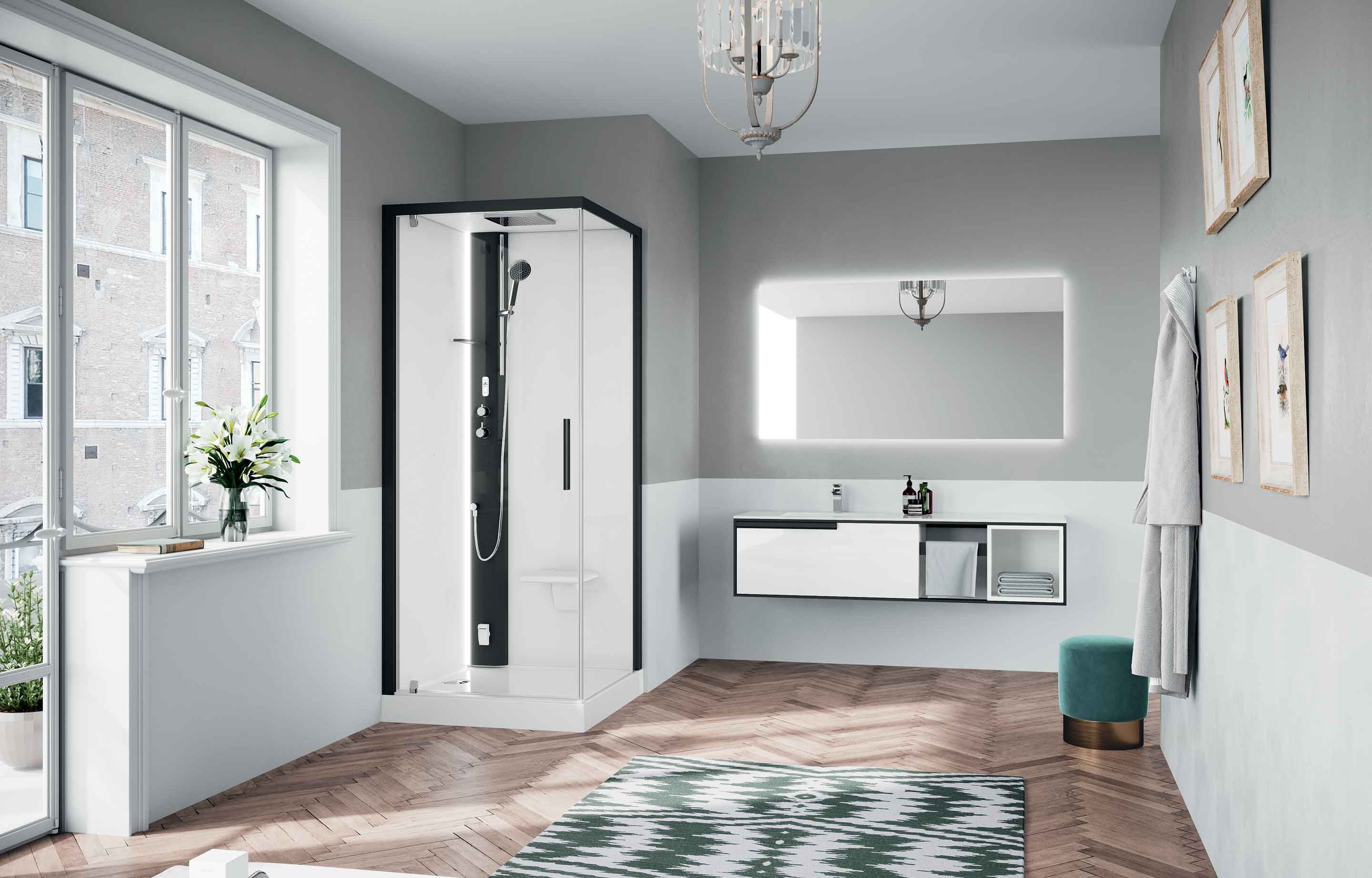 Cabinas de ducha - Glax 1 G+F
