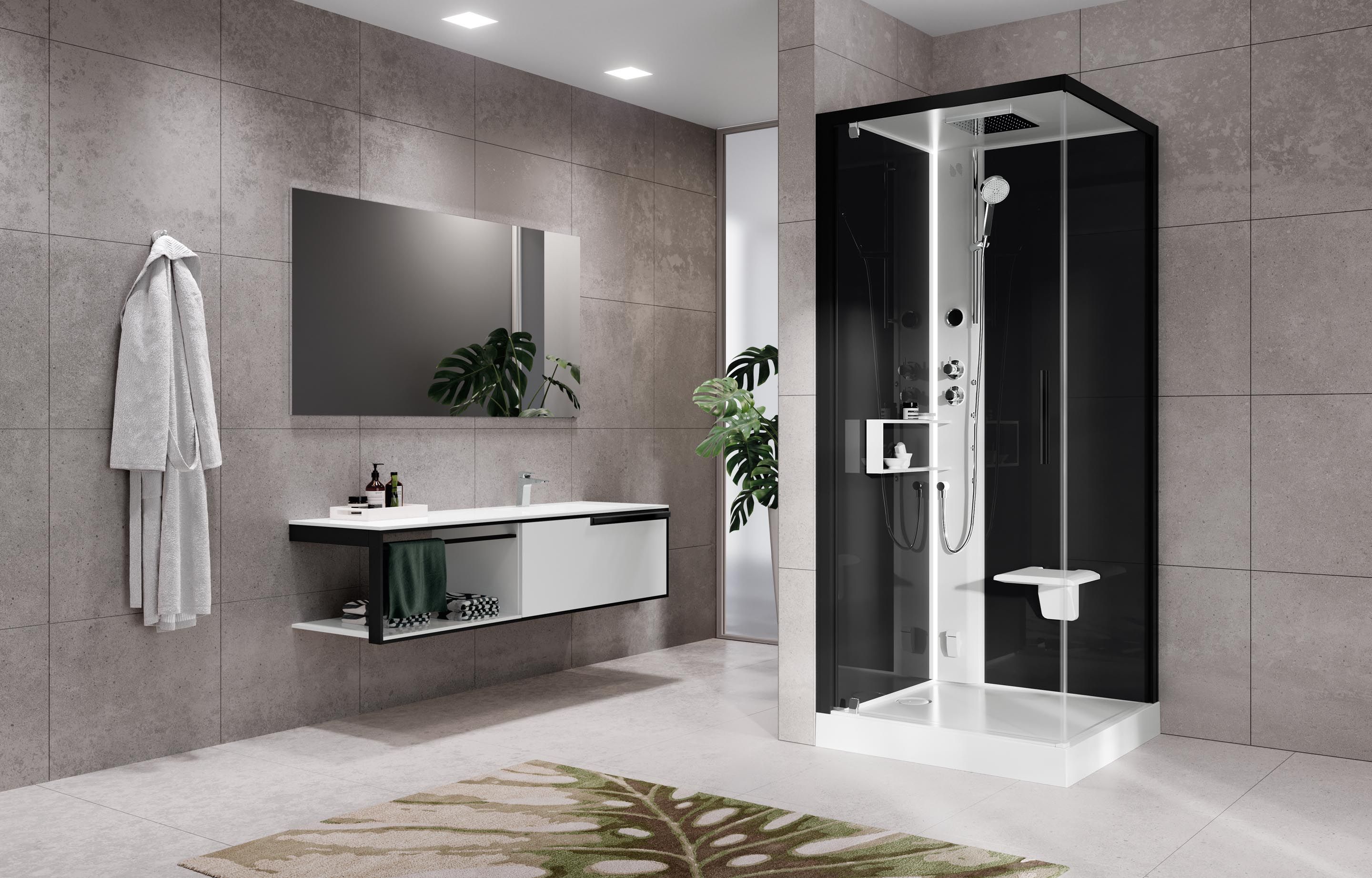 Cabinas de ducha - Glax 2 G+F
