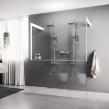 Mamparas de ducha abiertas - Kuadra HF Frame