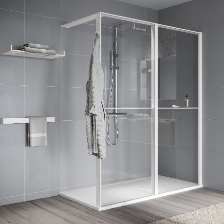 Mamparas de ducha abiertas - Kuadra HWL Frame