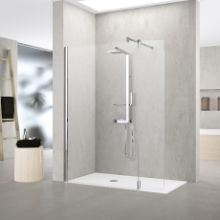 Mamparas de ducha abiertas - Kuadra H+HFA