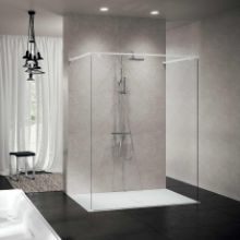 Mamparas de ducha abiertas - Kuadra HF